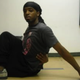Alexander Hardy stretches out and gets ready.
Courtesy of Alexander Hardy